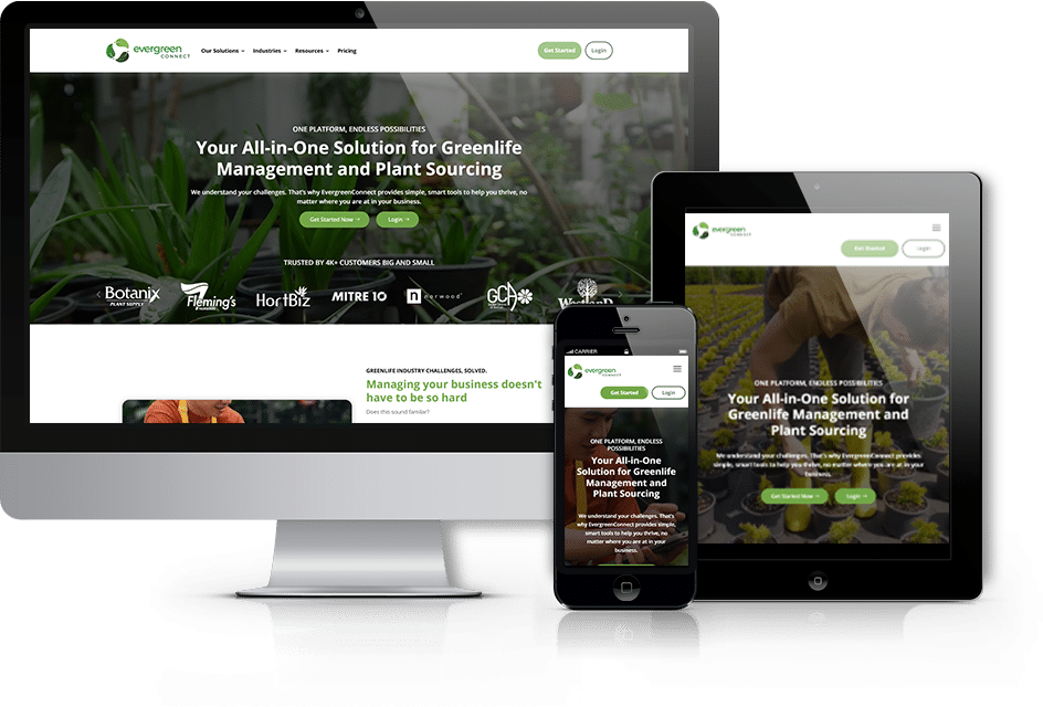 EvergreenConnect Website Re-Design